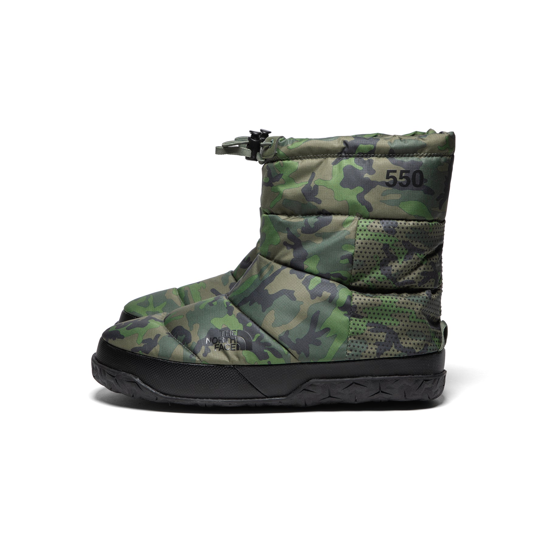 The North Face Nuptse Après Bootie (Thyme Brushwood Camo) – Concepts