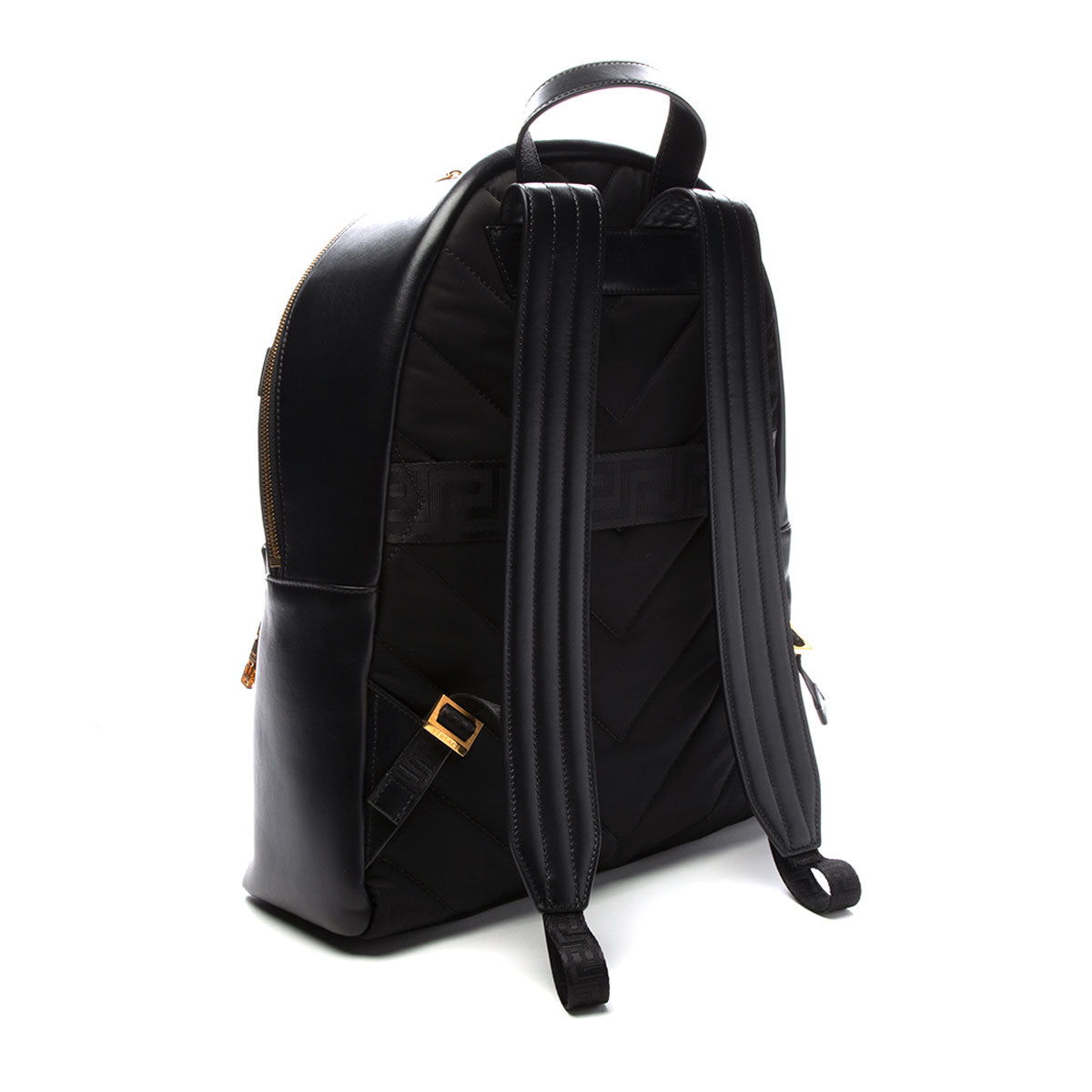 black and gold ellesse backpack