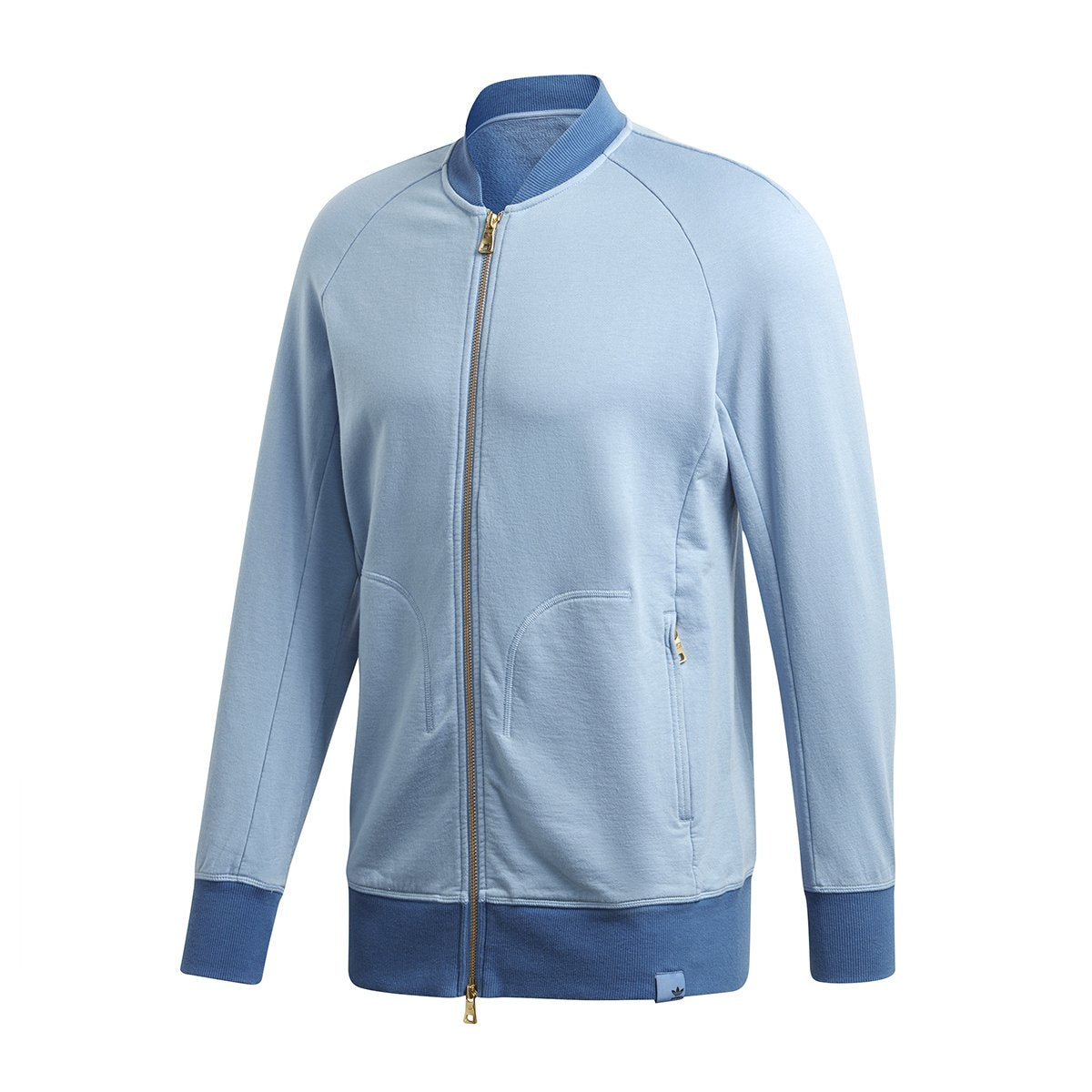adidas ash blue track jacket