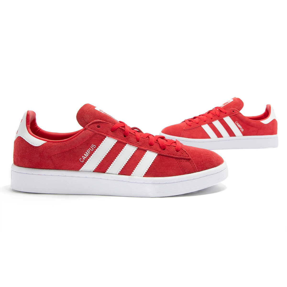 adidas campus red womens