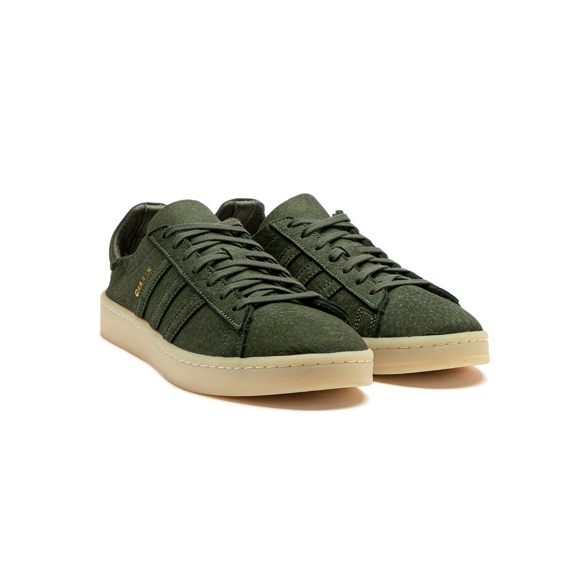 adidas campus green gold