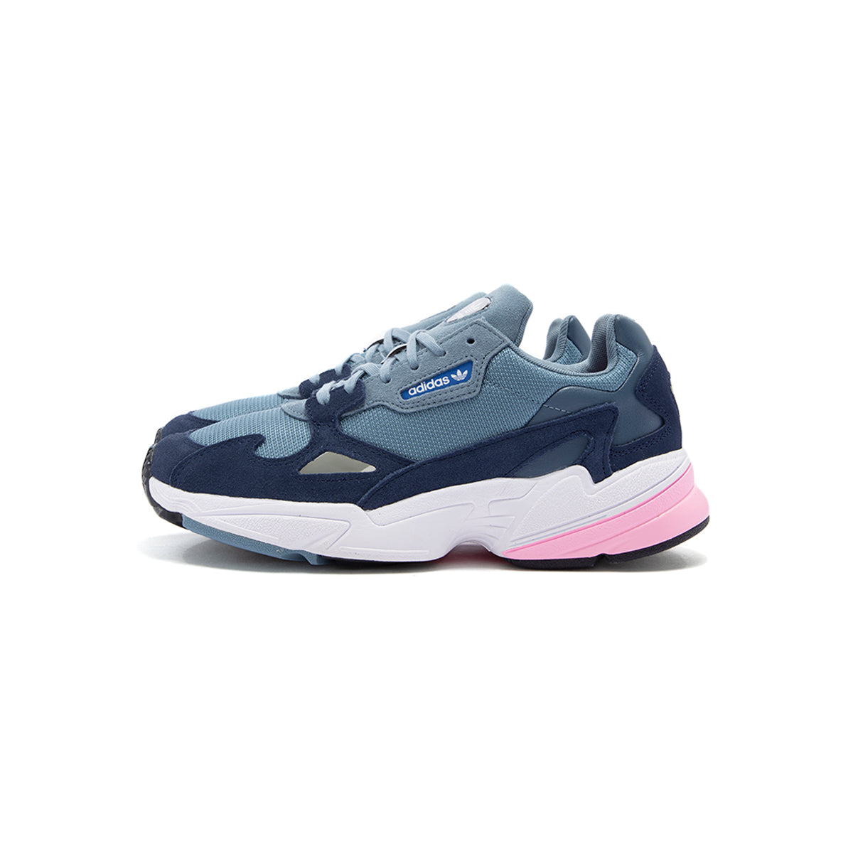 adidas falcon raw grey light pink