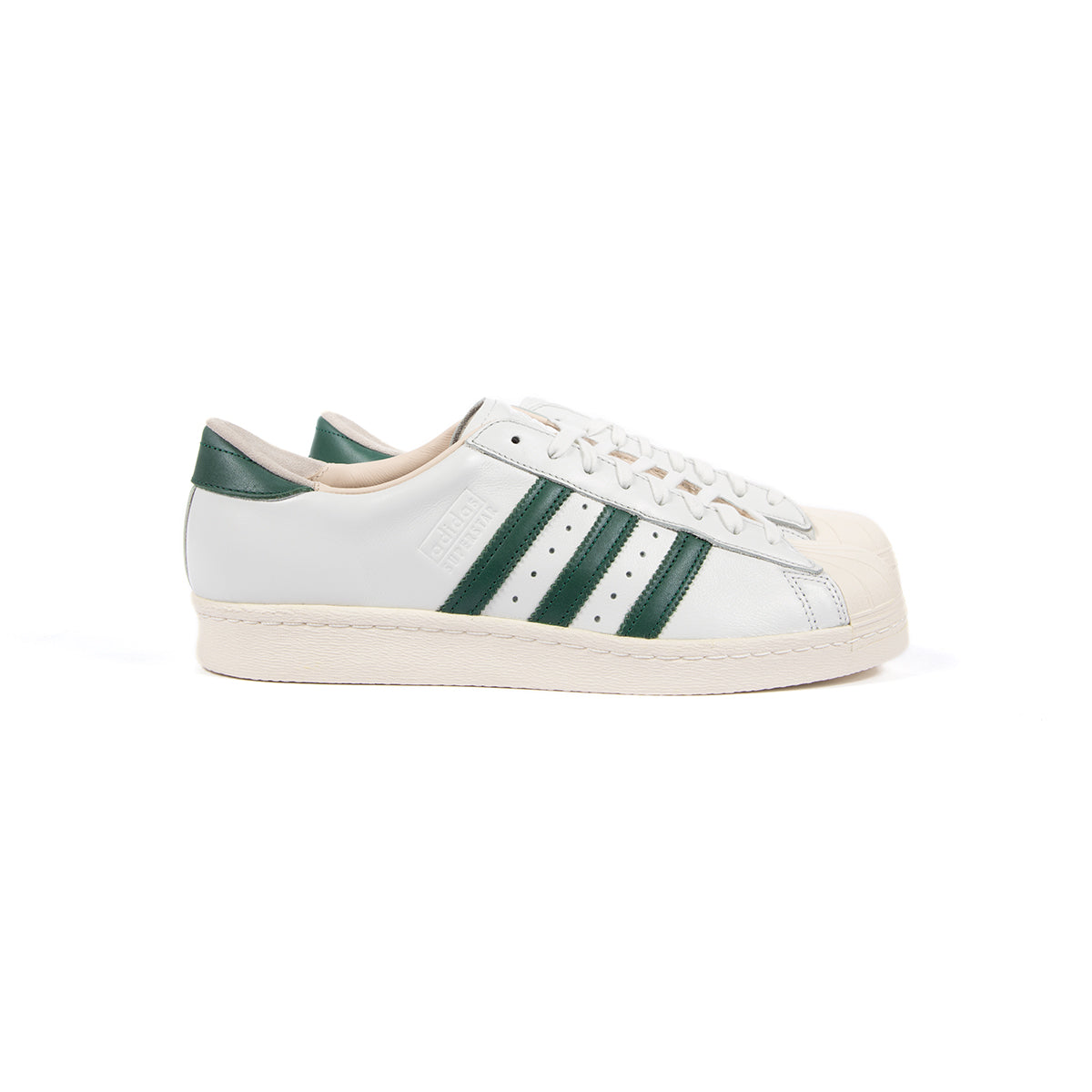 adidas superstar 80s green white