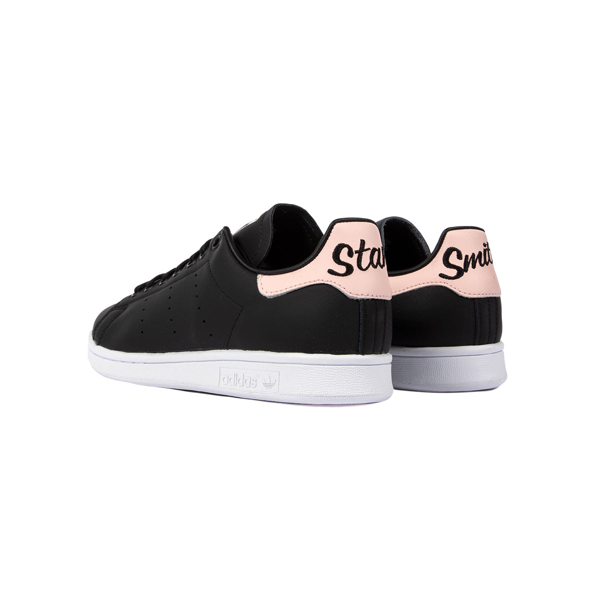 stan smith black and pink