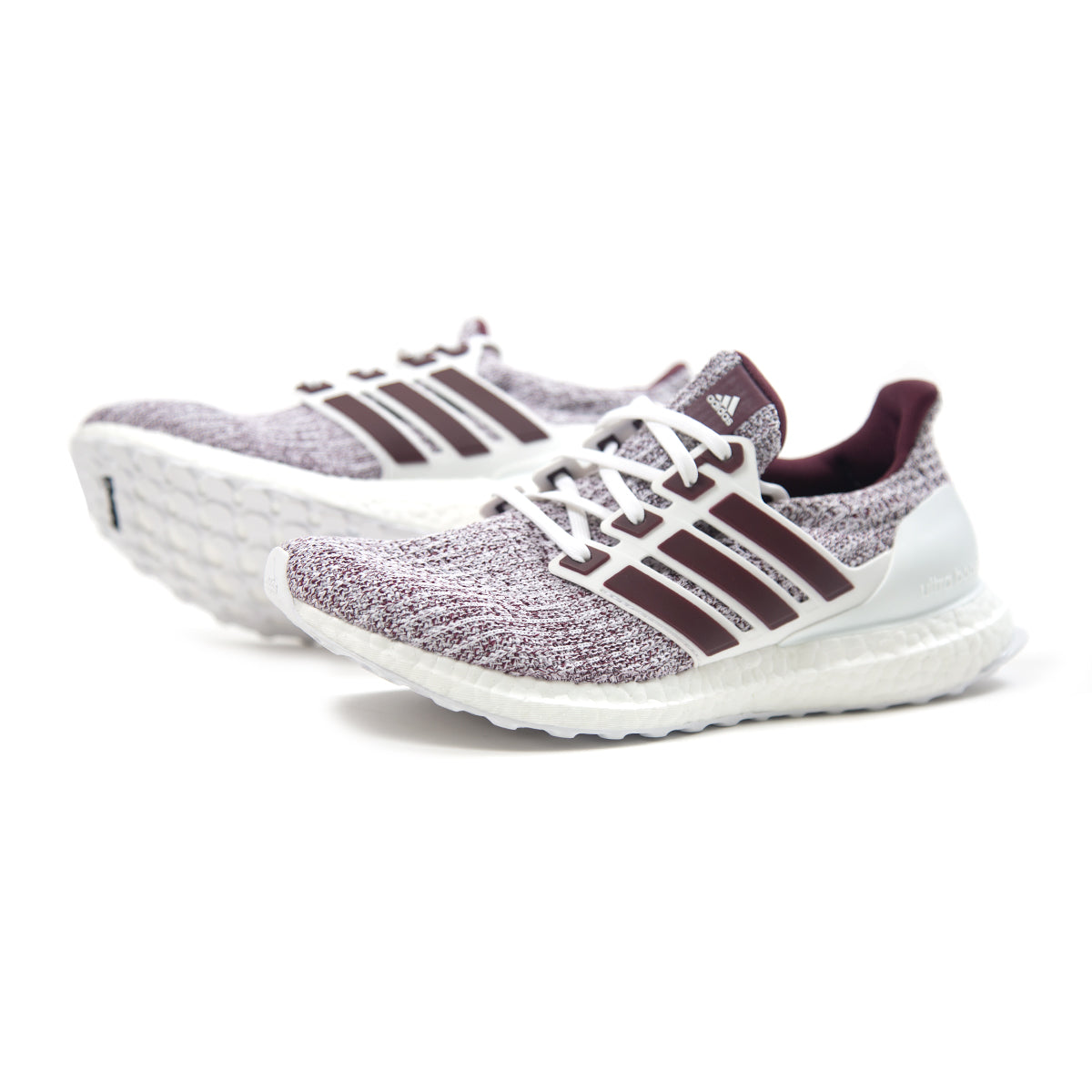 adidas ultra boost maroon and white