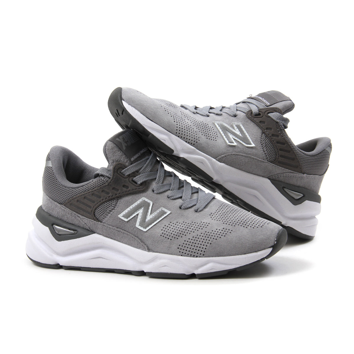 new balance x90 black and white