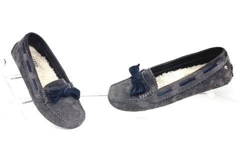 grey ugg moccasins womens