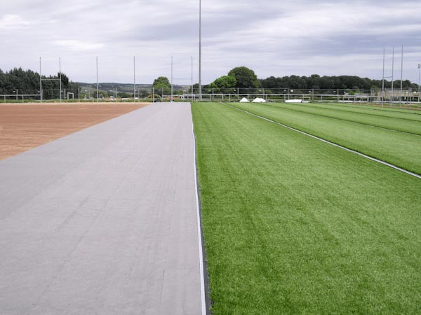 Artificial Turf Drainage Mat Under Field