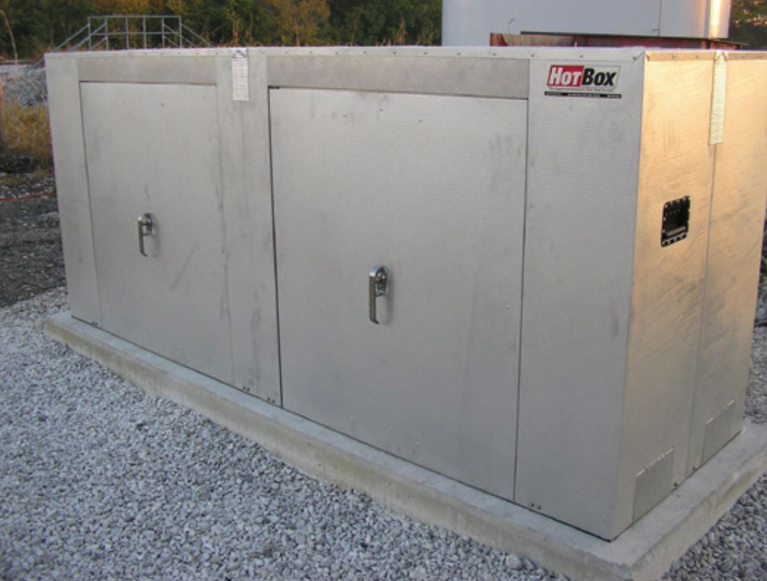 Large Aluminum Backflow Enclosure