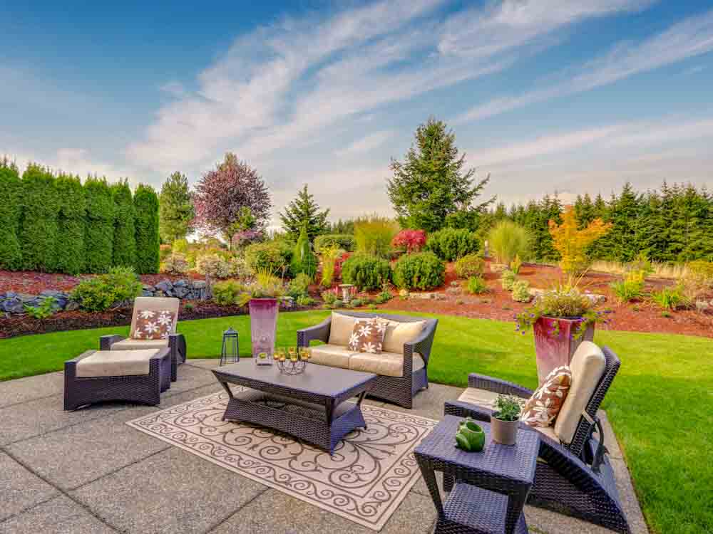 Beautifully Landscaped Yard