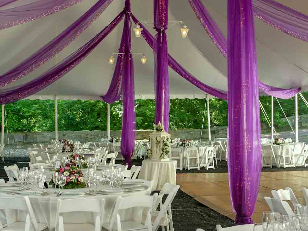 Wedding Reception Under Tent