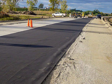 Geotex Used on Roadway