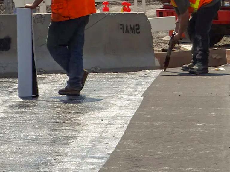 Paving Fabric Installation