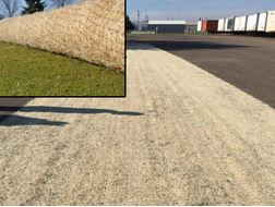 Curlex Erosion Control Blankets Come in Rolls of Green or Tan