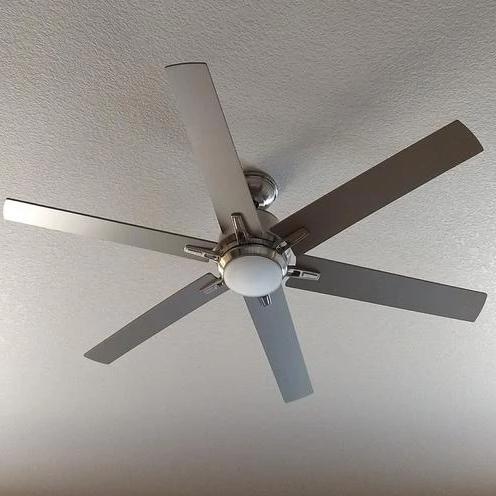 Windward Iv Ceiling Fan With Light Brushed Nickel Ceiling Fan Ceiling Fan