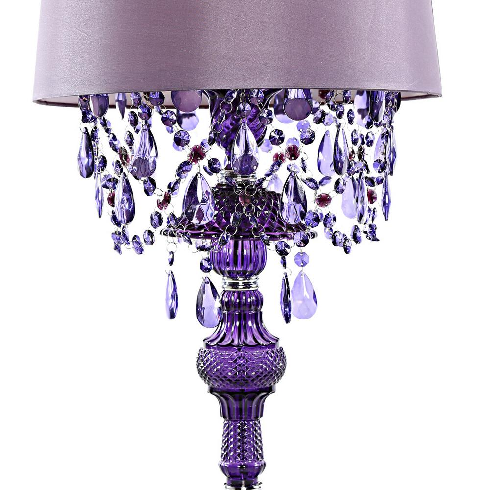 purple table lamps