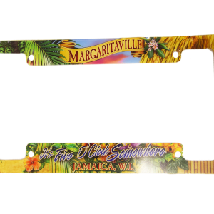margaritaville license plate frame for sale