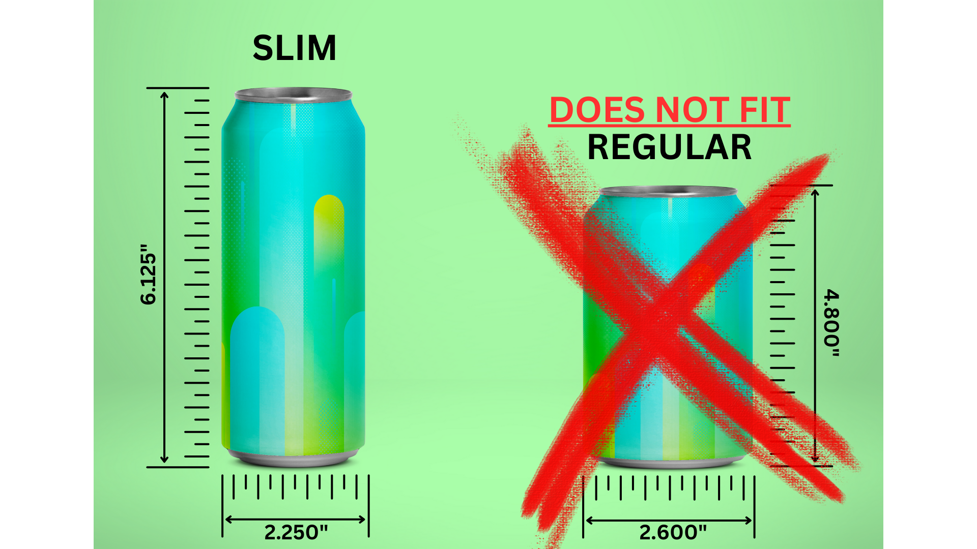 shotfun slim size comparison