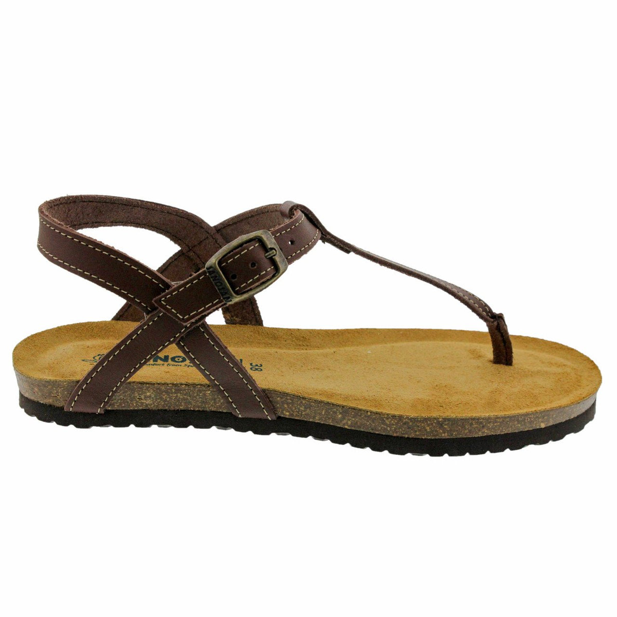 Sandy Thong in Nappa Leather - Classic Comfort – Sanosan Footwear