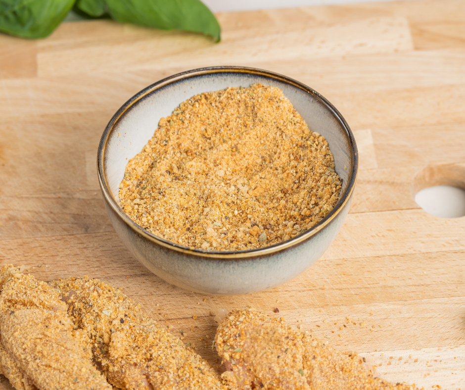 A bowl of Dare to Be Different Cauliflower Crumbs