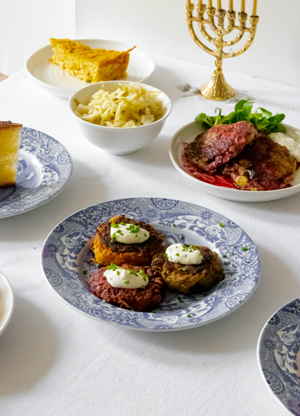 latkes are a staple, even for a gluten-free Hanukkah