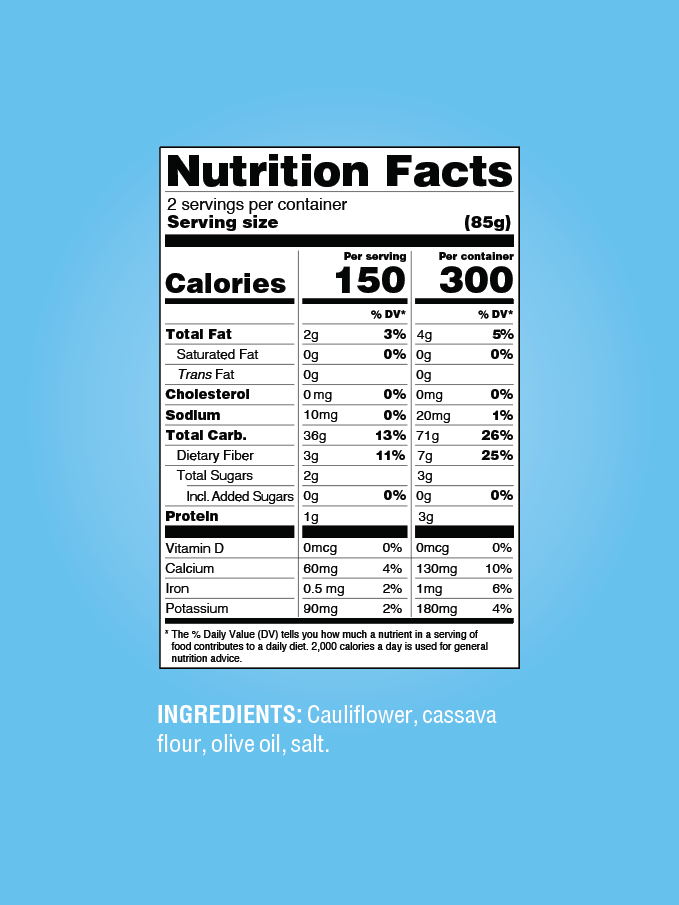 Nutrition & Ingredients