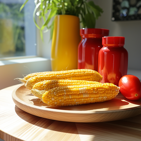 summer corn and tomato pizza gluten-free