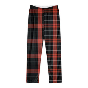 Casual Plaid Pants For Women's Clothing High Waist Spring Summer Loose Wide Leg Trousers Thin Straight Fashion Girl Streetwear
