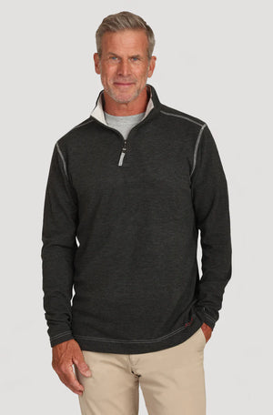Daybreak 1/4 Zip - Charcoal - 6Whiskey Company
