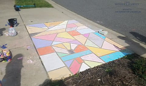 Sidewalk Chalk Activities