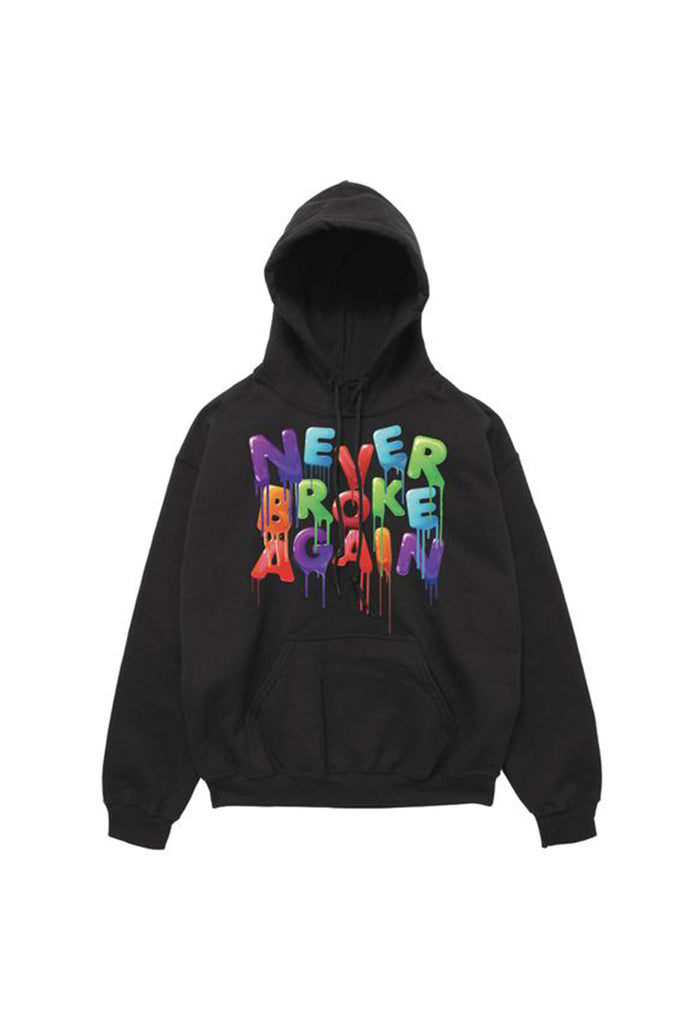 never broke again white hoodie