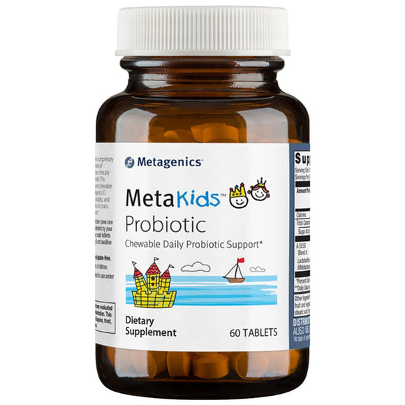 Metagenics, MetaKids® Probiotic, 60 Tablets - 755571947864 | Hilife Vitamins