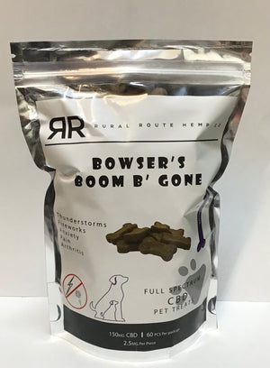 Rural Route Dog Treats 2.5 mg each- 60 Pieces - Hemp Hemp Hooray