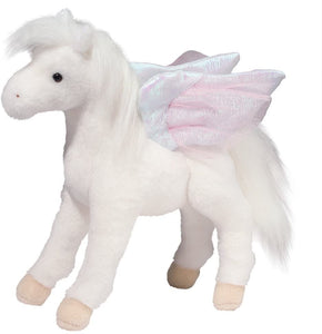 white horse soft toy