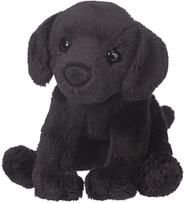 black lab stuffed toy