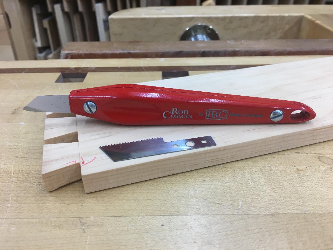 Rob Cosman's Dovetail Marking Knife Plus Regular Saw Tooth Blade - RobCosman.ca product image