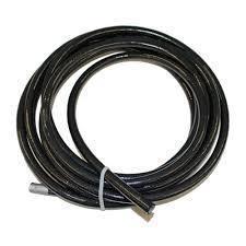 Fragola -6 AN PTFE Lined Stainless Hose Black 6000 series, 20 feet 602026