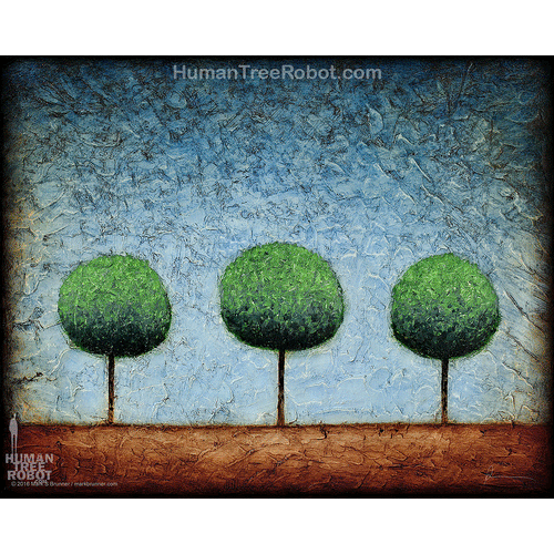 0002 Borderless Print - Drip Landscape - Dormant Tree 1 – HumanTreeRobot