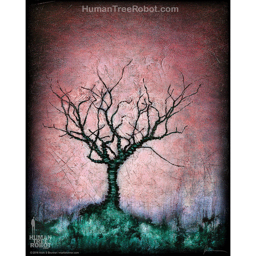 0002 Borderless Print - Drip Landscape - Dormant Tree 1 – HumanTreeRobot