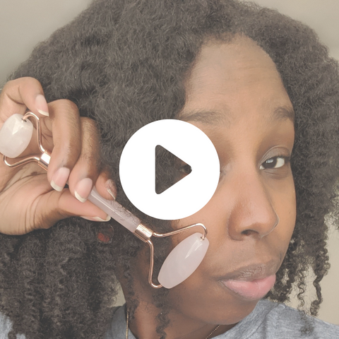 how to use facial roller video