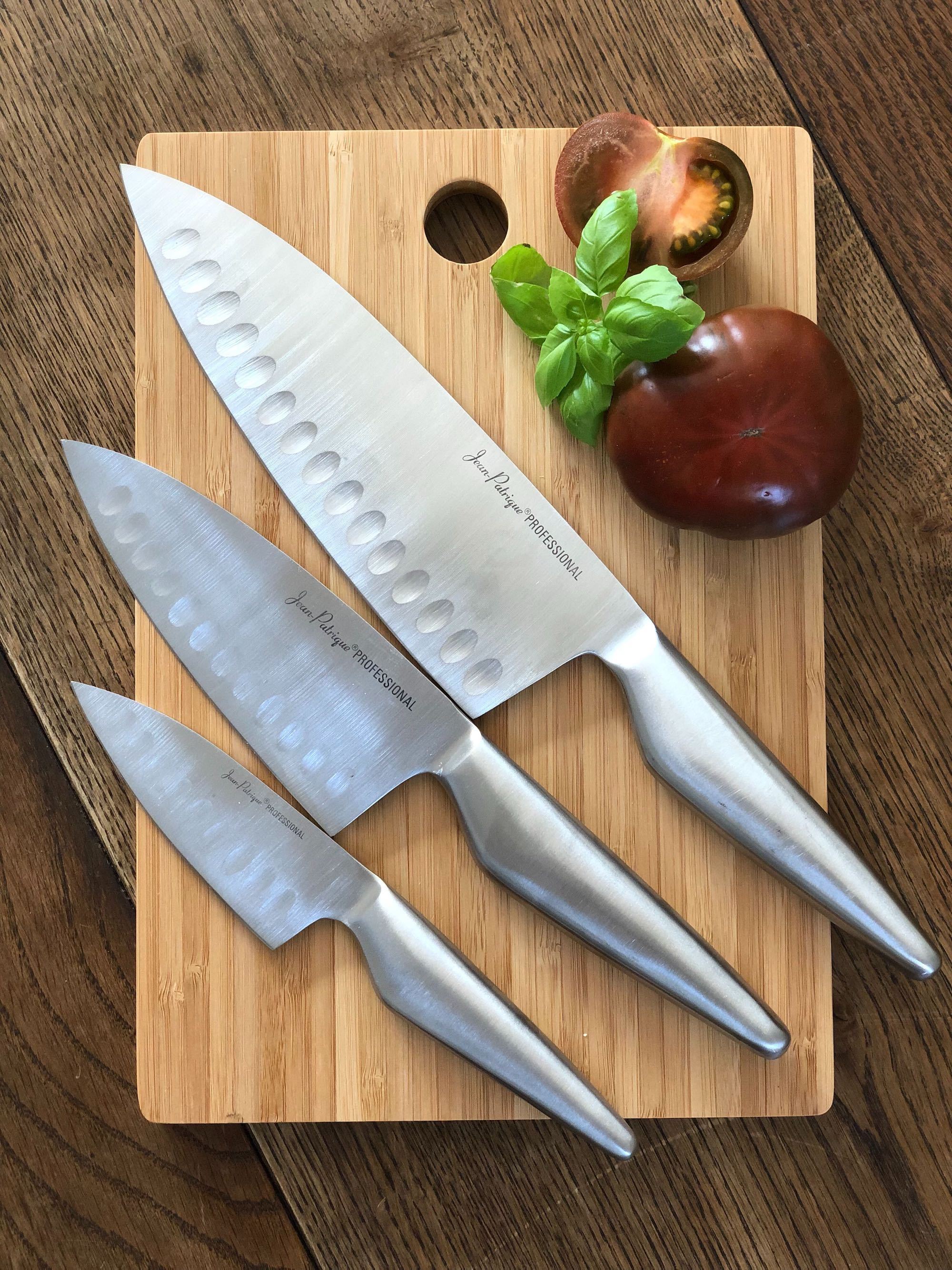 Mezzaluna Herb & Salad Chopper with Board, Stainless Steel - Excalibur by Jean Patrique