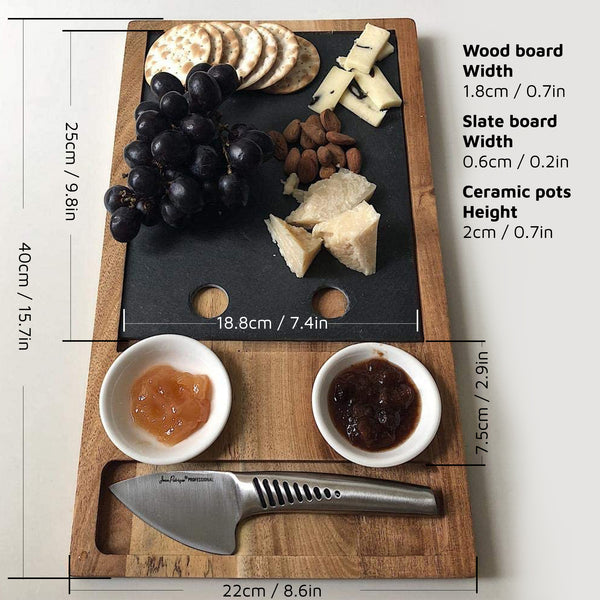 how to clean slate cheese board