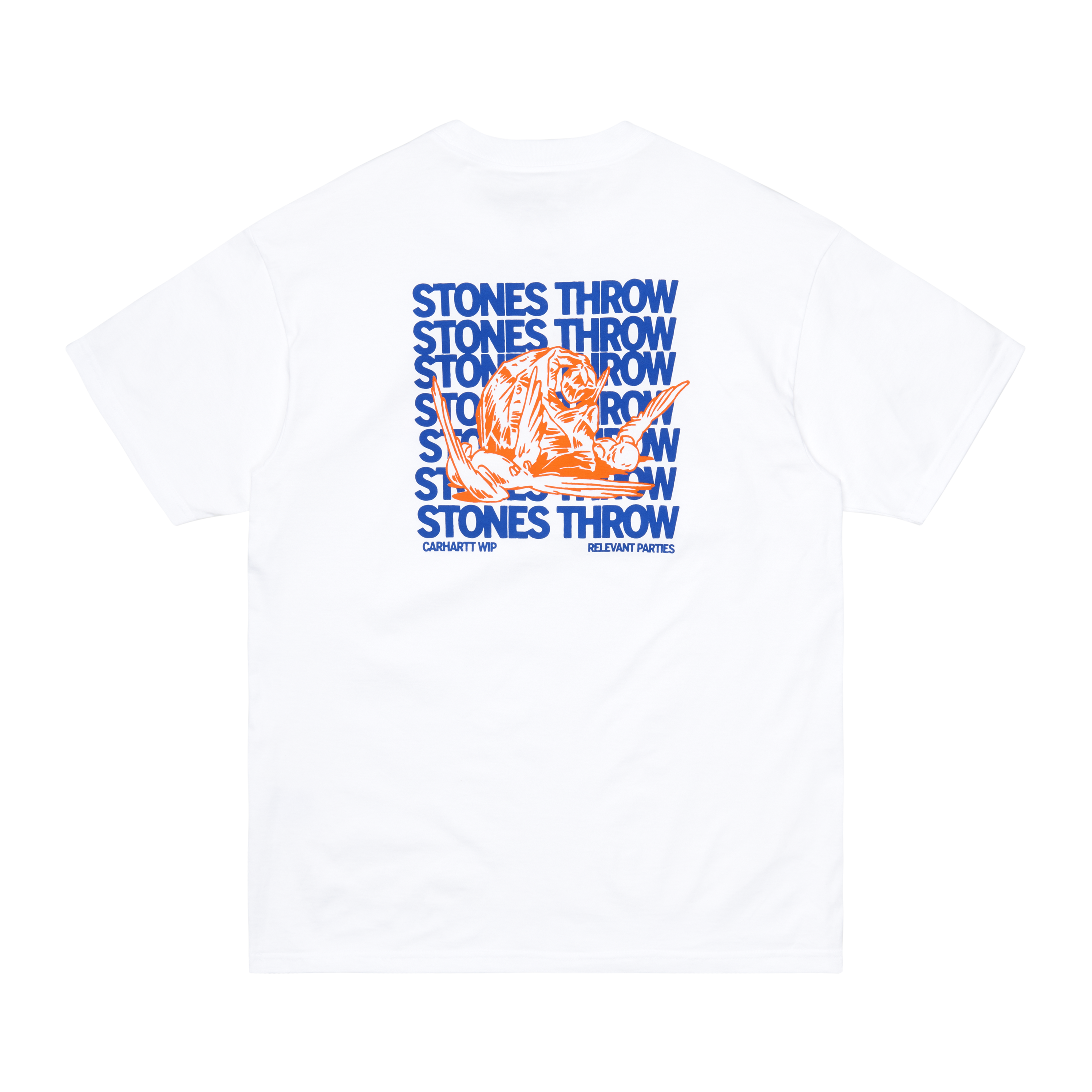 Carhartt WIP X Stones Throw T-shirt (White)