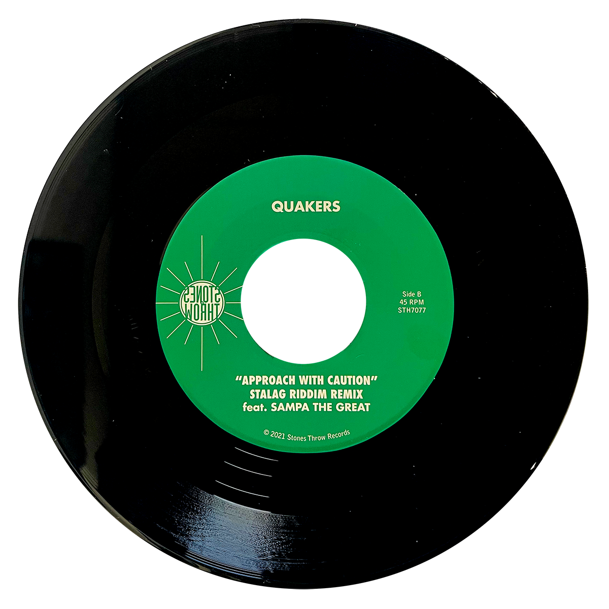 7インチ) quakers - approach with caution - レコード
