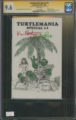 Turtlemania Special #1, 9.6 CGC Signed by Kevin Eastman and Peter Laird