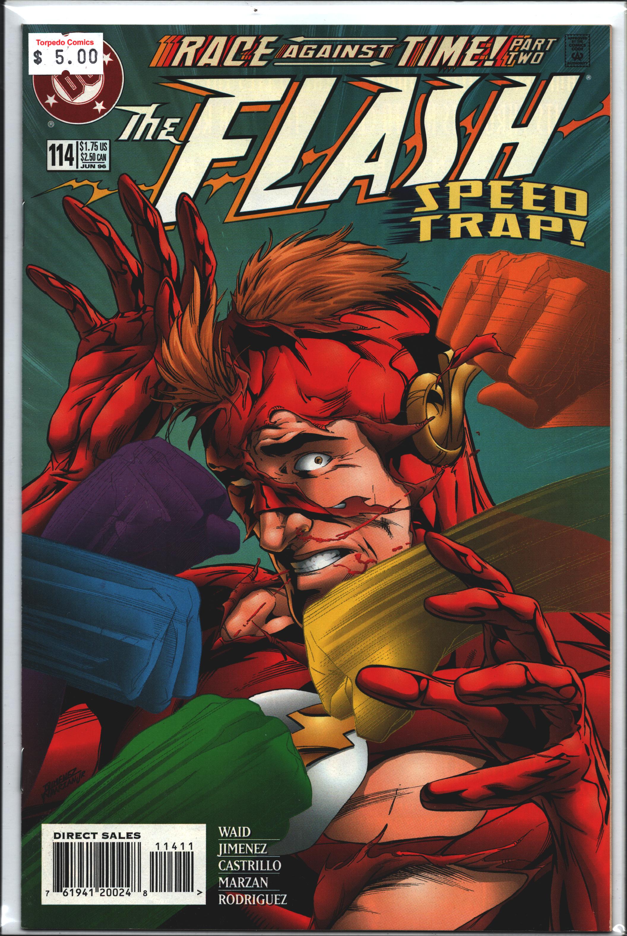 Overleve Spild Udsøgt Flash #114 9.0 VF/NM Raw Comic – Torpedo Comics