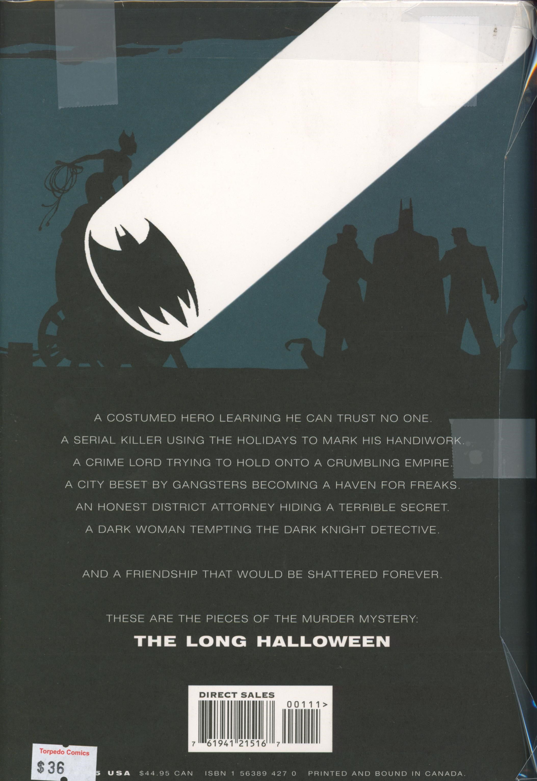 Batman: The Long Halloween *Hardcover* – Torpedo Comics