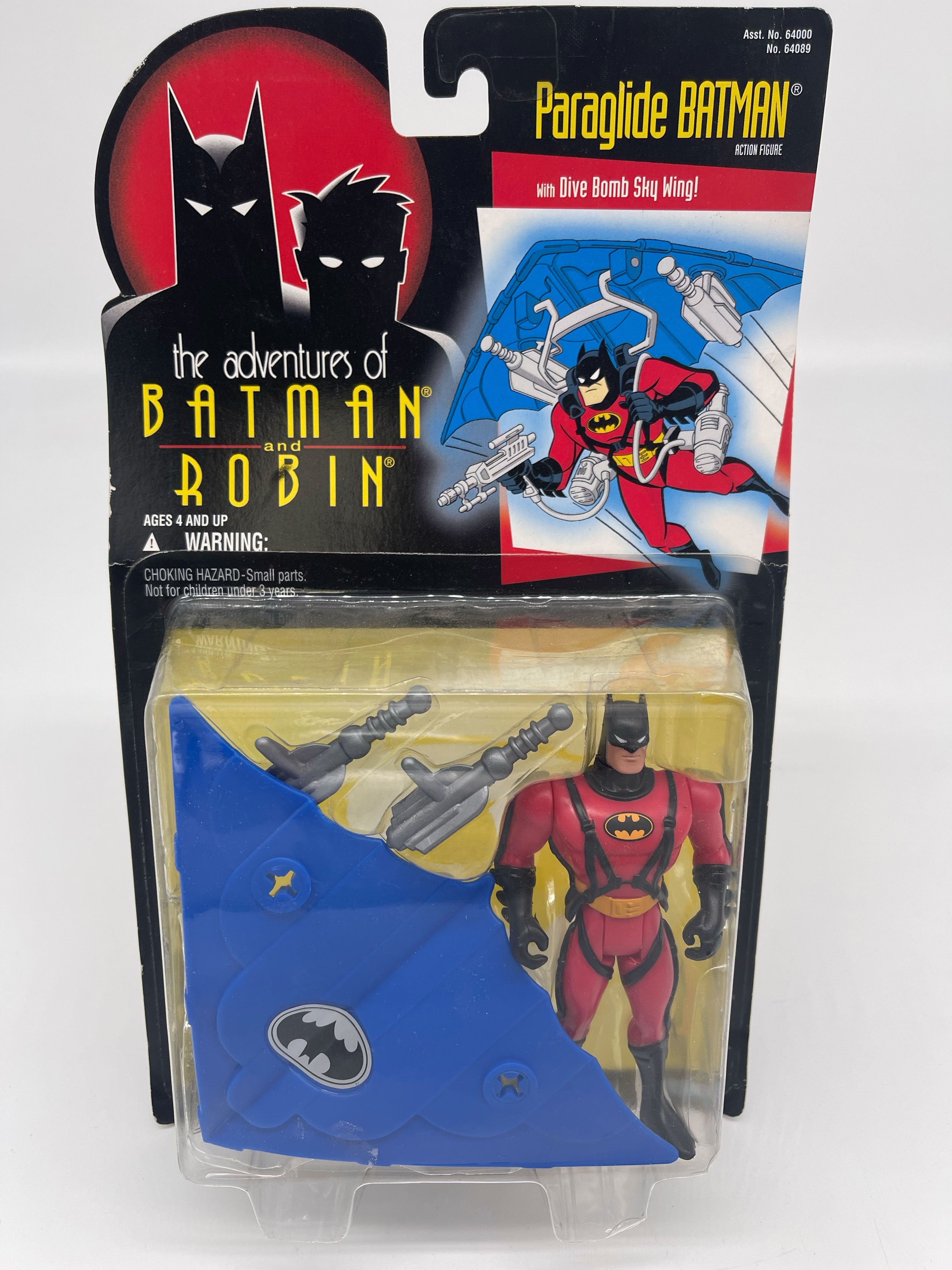 the Adventures of Batman & Robin Paraglide Batman Action Figure *Seale –  Torpedo Comics