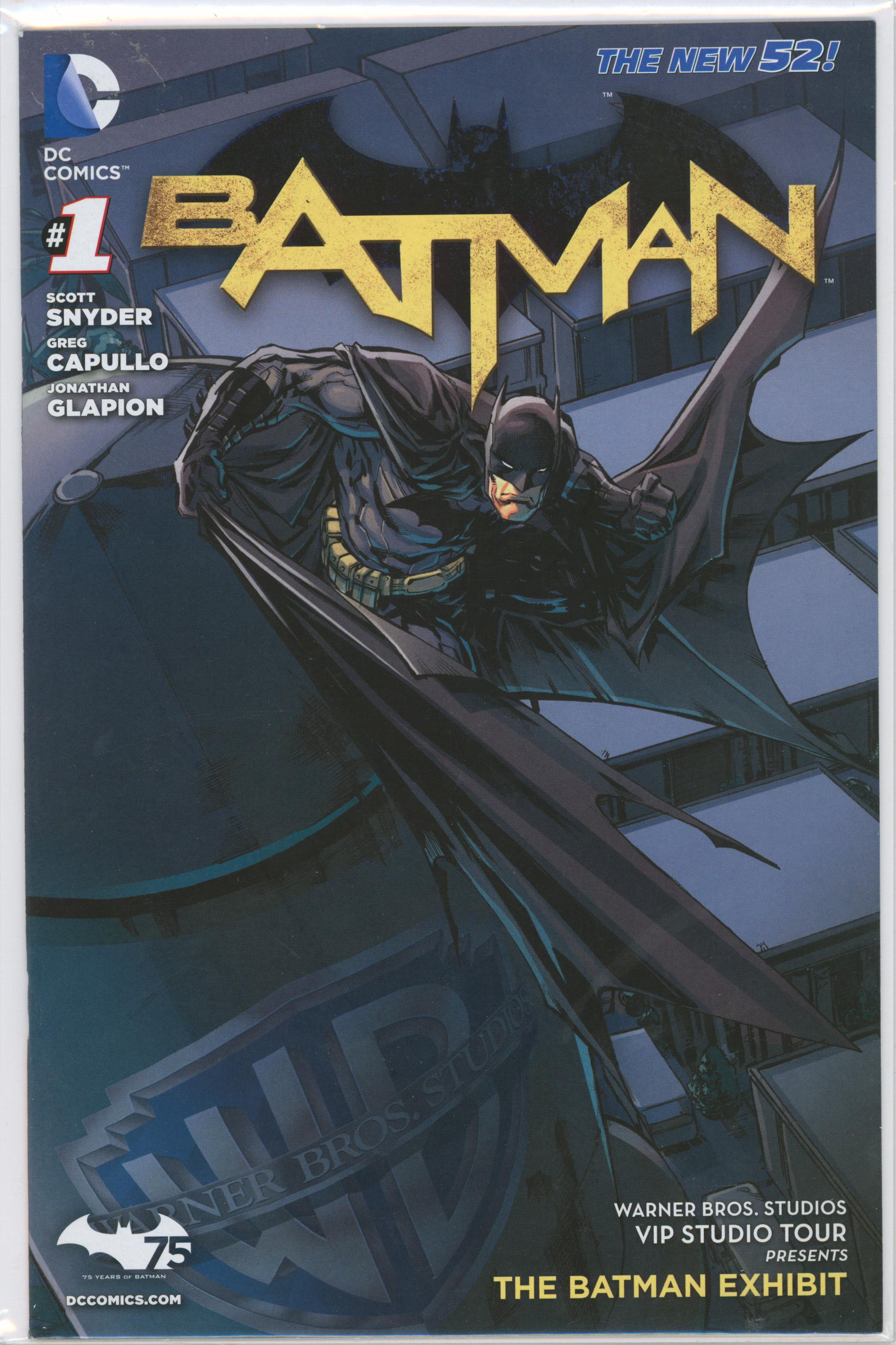 New 52! Batman #1, RAW . Studio Tour Variant – Torpedo Comics