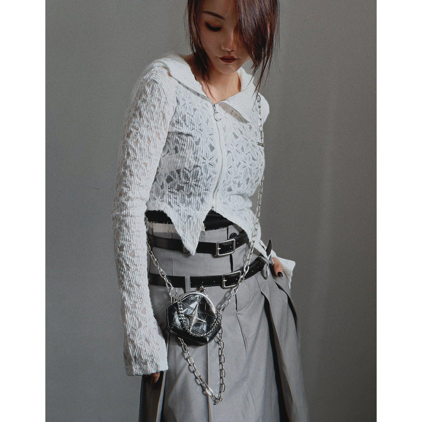 Taro Star Shine Pouch Bag-korean-fashion-Bag-Taro's Closet-OH Garments